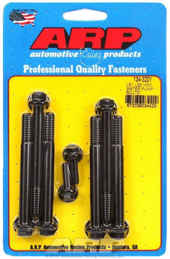 ARP W/P & Thermostat Housing Bolt Kit - 6pt. LS1/LS2 134-3201