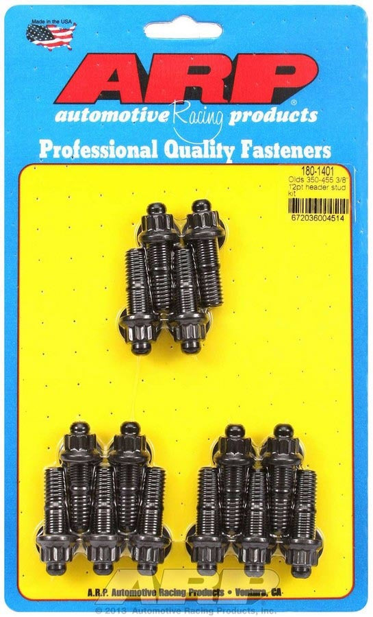 ARP Header Stud Kit - 12pt. Olds V8 180-1401
