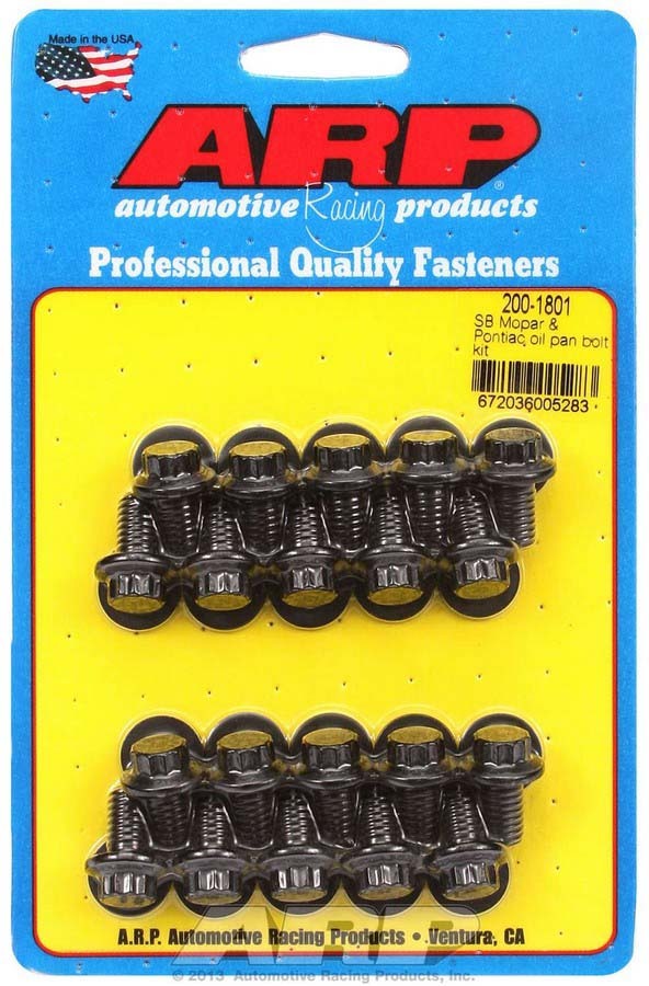 ARP SBM Oil Pan Bolt Kit - 12pt. 200-1801
