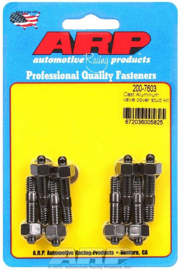 ARP Valve Cover Stud Kit 1/4 6pt. (8) 200-7603