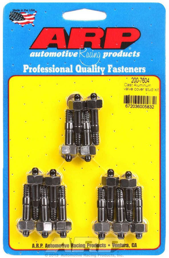 ARP Valve Cover Stud Kit 1/4 6pt. (14) 200-7604