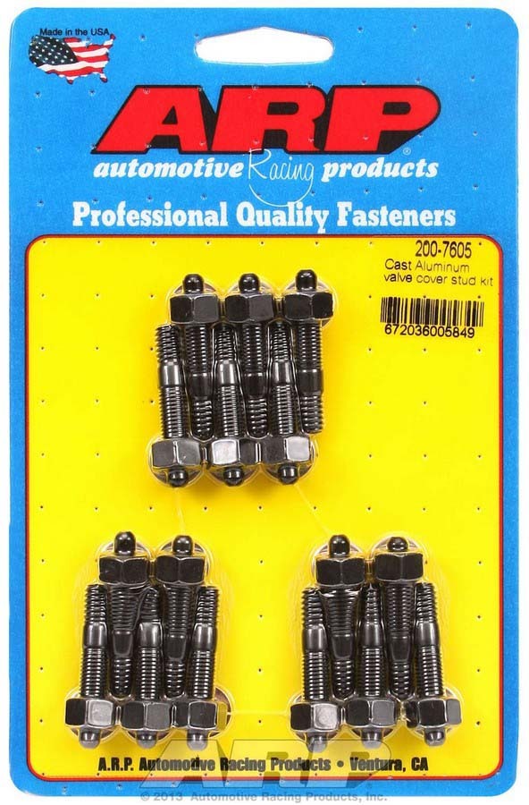 ARP Valve Cover Stud Kit 1/4 6pt. (16) 200-7605