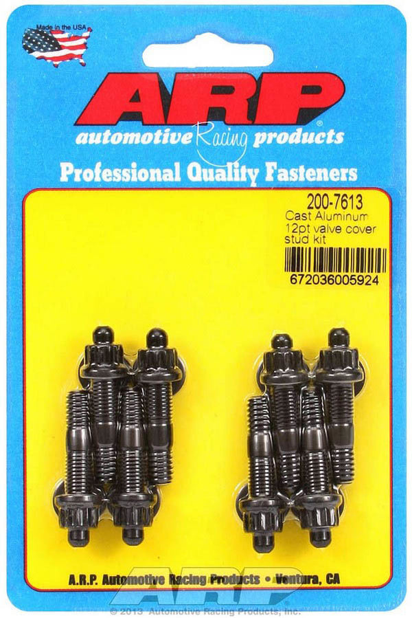 ARP Valve Cover Stud Kit 1/4 12pt. (8) 200-7613