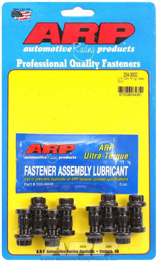 ARP VW Ring Gear Bolt Kit - 10mm 02A 204-3002