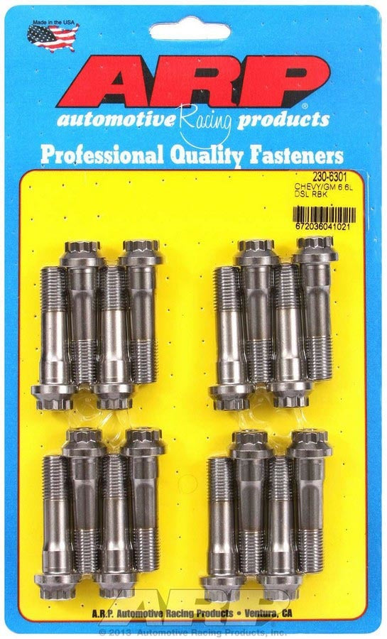 ARP GM Rod Bolt Kit - Fits 6.6L Duramax 230-6301