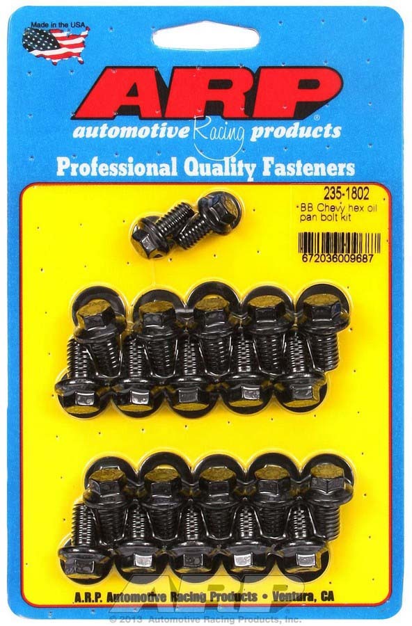 ARP BBC Oil Pan Bolt Kit 235-1802
