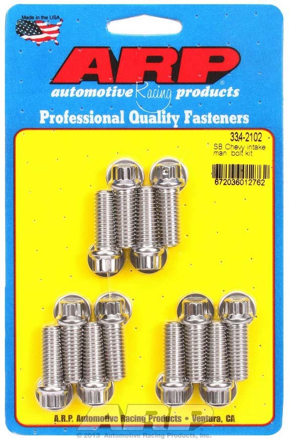 ARP SBC Intake Bolt Kit 334-2102