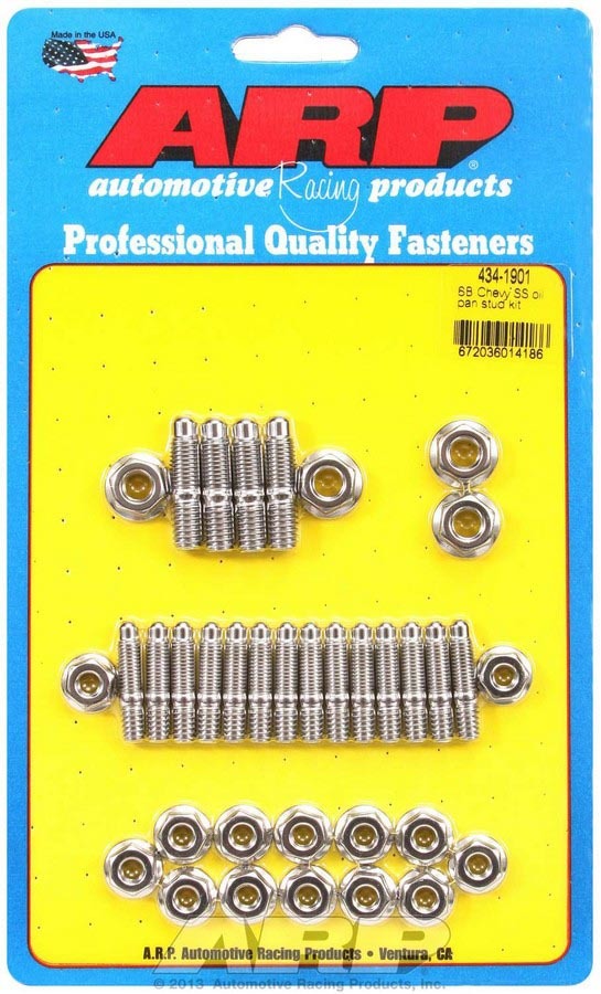ARP SBC S/S Oil Pan Stud Kit 434-1901