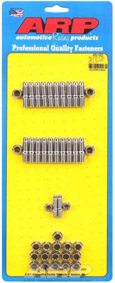 ARP BBC S/S Oil Pan Stud Kit - 12pt. 435-1902