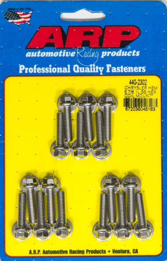 ARP Coil Bracket Bolt Kit 6pt Mopar 5.7/6.1L Hemi 440-2302