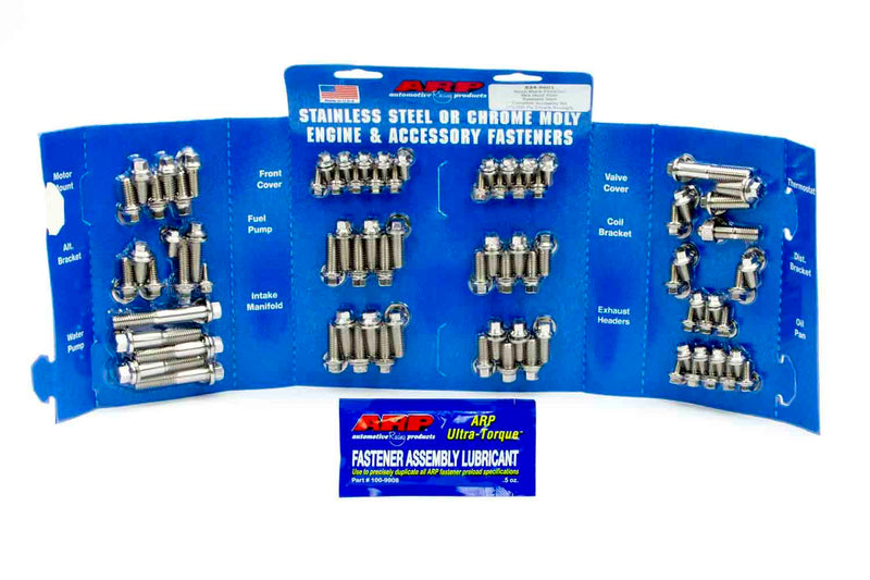 ARP SBC S/S Complete Engine Fastener Kit 6pt. 534-9601