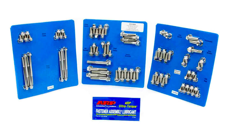 ARP SBC S/S Complete Engine Fastener Kit 6pt. 534-9602