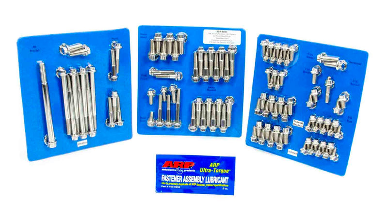 ARP BBF S/S Complete Engine Fastener Kit 12pt. 555-9501