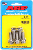 ARP S/S Bolt Kit - 6pt. (5) 3/8-16 x 1.000 625-1000