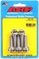 ARP S/S Bolt Kit - 6pt. (5) 3/8-16 x 1.250 625-1250
