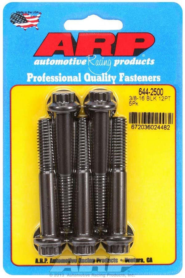 ARP Bolt Kit - 12pt. (5) 3/8-16 x 2.500 644-2500