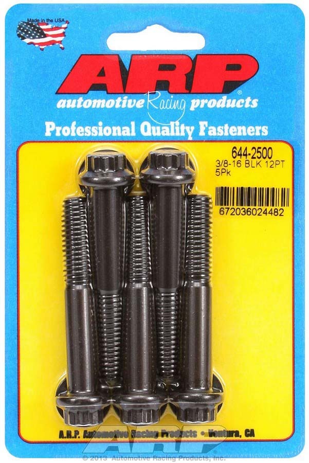 ARP Bolt Kit - 12pt. (5) 3/8-16 x 2.500 644-2500