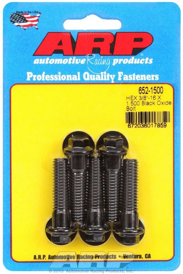 ARP Bolt Kit - 6pt. (5) 3/8-16 x 1.500 652-1500