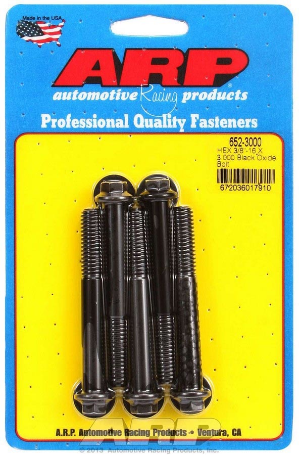 ARP Bolt Kit - 6pt. (5) 3/8-16 x 3.000 652-3000