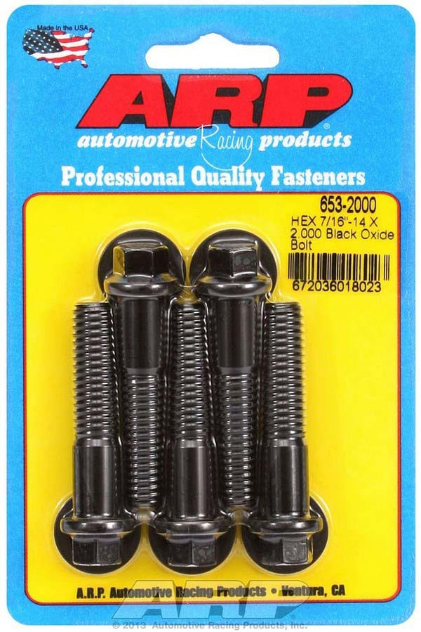 ARP Bolt Kit - 6pt. (5) 7/16-14 x 2.000 653-2000