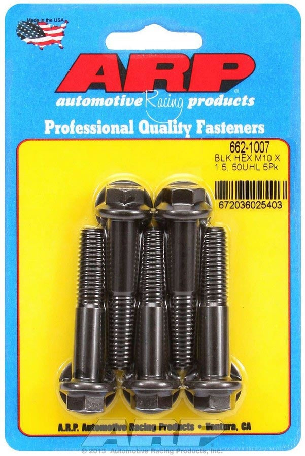 ARP Bolt Kit - 6pt. (5pk) 10mm x 1.5 x 50mm 662-1007