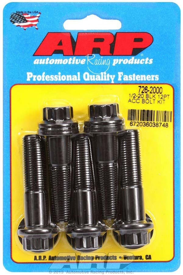 ARP Bolt Kit - 12pt. (5pk) 1/2-20 x 2.000 726-2000