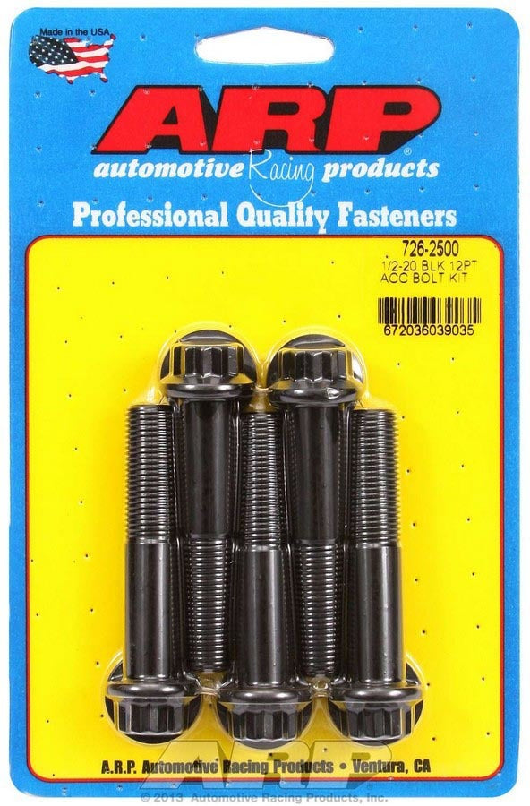 ARP Bolt Kit - 12pt. (5pk) 1/2-20 x 2.500 726-2500