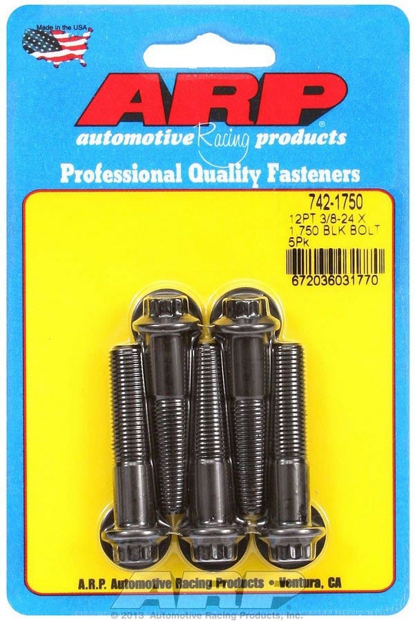 ARP Bolt Kit - 12pt. (5) 3/8-24 x 1.750 742-1750