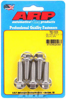 ARP S/S Bolt Kit - 6pt. (5) 10mm x 1.5 x 30mm 762-1003