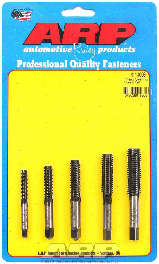 ARP Thread Cleaning Tap Set 5pc. 911-0006