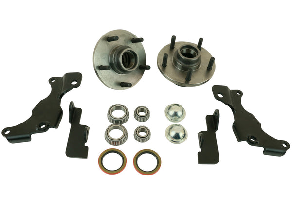 RIDETECH Corvette C2/C3 Front Bra ke Conversion Kit 11529595