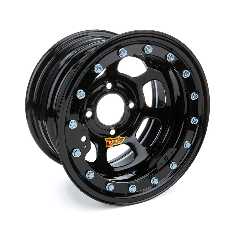 AERO RACE WHEELS Wheel 13x8 3in 4.50in BC Black 33-184530