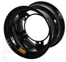 AERO RACE WHEELS 15x10 5in. Wide 5 Black 51-100550RF