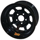 AERO RACE WHEELS 15x8 4in 5.00 Black 51-185040