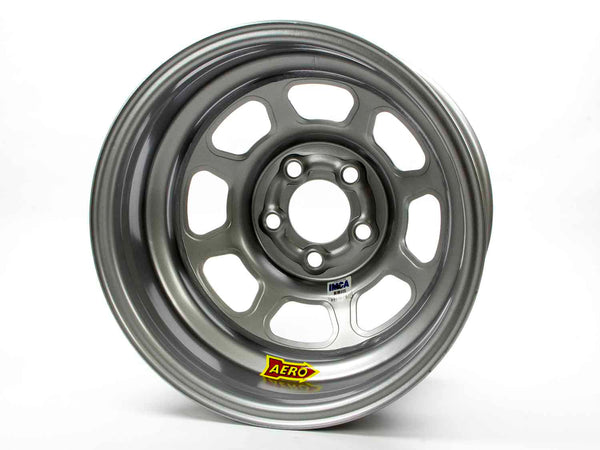 AERO RACE WHEELS 15x8 3in 5.00 Silver 52-085030