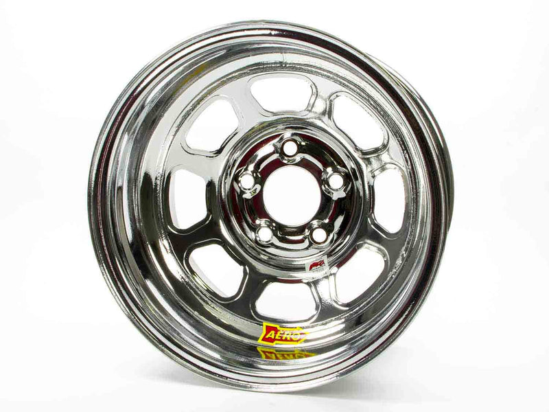 AERO RACE WHEELS 15X8 4in 5.00 Chrome 52-285040