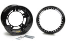 AERO RACE WHEELS 15x10 5in Wide 5 Black Beadlock 53-100550B
