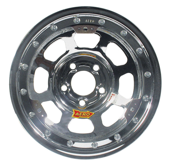AERO RACE WHEELS 15x8 2in 4.75 Chrome 53-284720