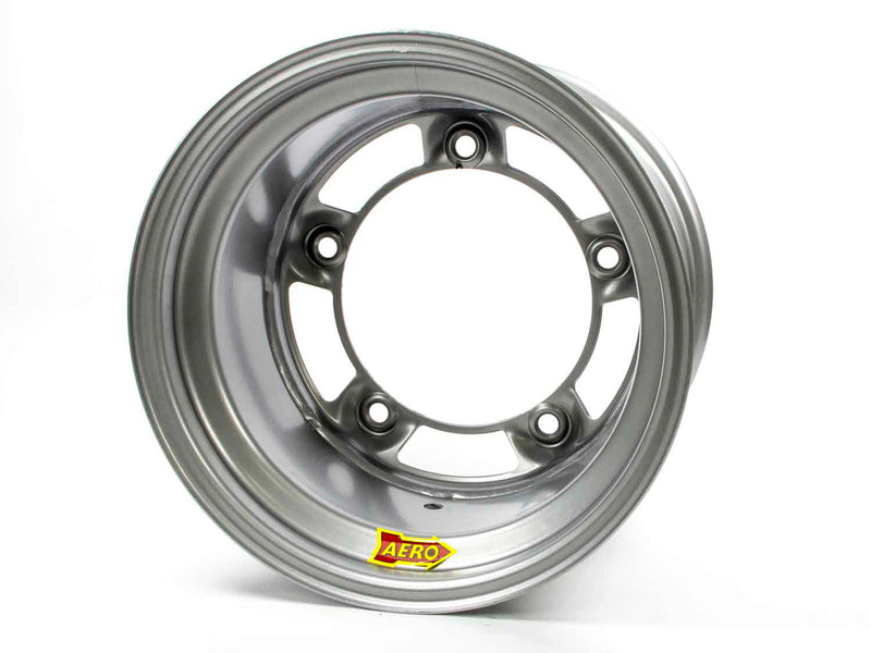 AERO RACE WHEELS 15x10 4in Wide 5 Silve 58-000540