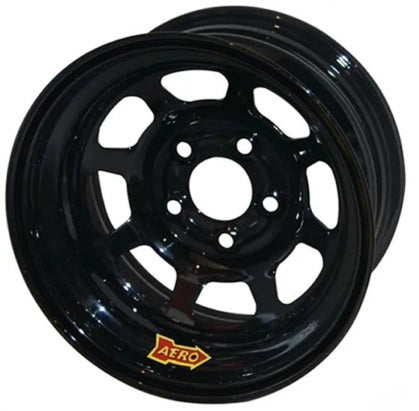 AERO RACE WHEELS 15x10 3in 4.75 Black 58-104730