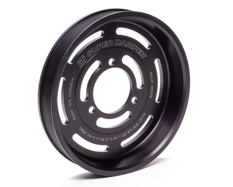 ATI PERFORMANCE Supercharger Pulley 8.86 8-Groove Serpentine 916106