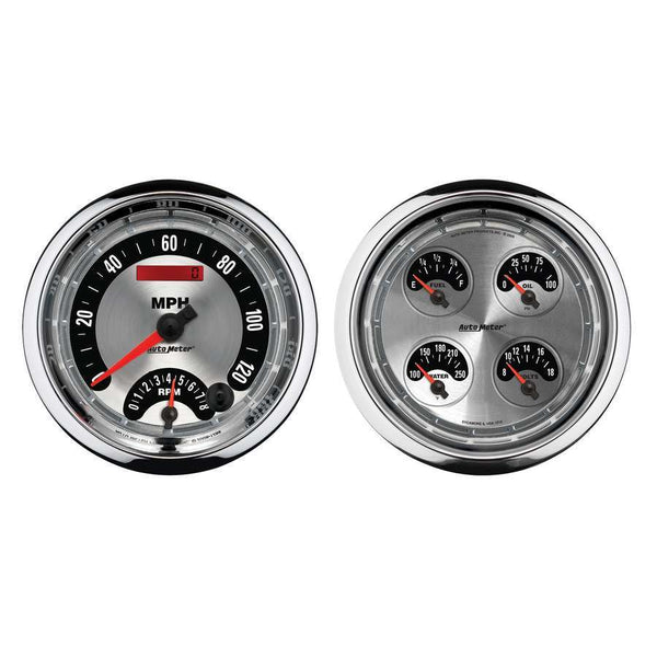 AUTOMETER 5in A/M 2-Piece Quad Gauge Kit 1205