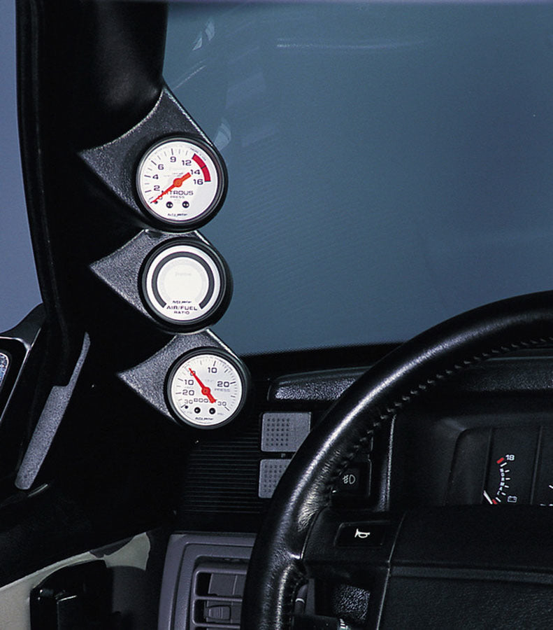 AUTOMETER 2-1/16in Triple Gauge Pod- 87-93 Mustang 12101