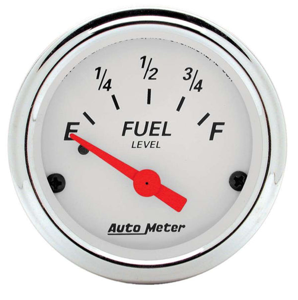 AUTOMETER 2-1/16in A/W Fuel Level Gauge - GM 0-90 Ohms 1315