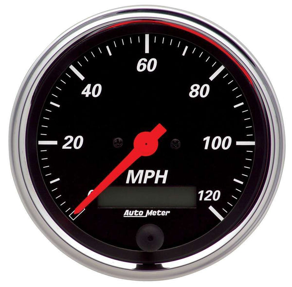 AUTOMETER 3-3/8in D/B Street Rod Speedo 1480