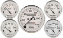 AUTOMETER Old Tyme White Gauge Kit Mech Speedo 1601