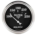 AUTOMETER 2-1/16in O/T/B Water Temp. Gauge 100-250 1737