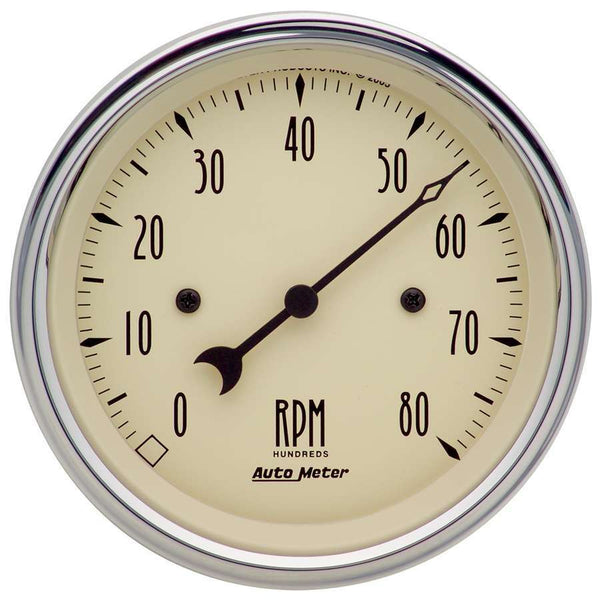 AUTOMETER 3-3/8in A/B Street Rod Tach 1890