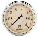 AUTOMETER G/O 3-1/8in 7000RPM Tach 1898
