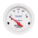 AUTOMETER Fuel Level Gauge 2-1/16 Electric Air-Core Series 200760
